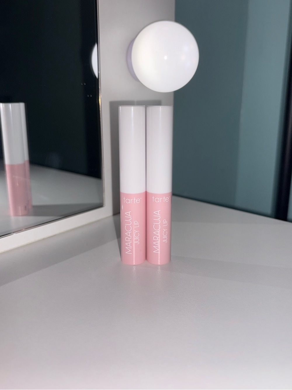 2 Tarte Travel Size Maracuja Juicy Lip Balm Glosses in “Hibiscus”